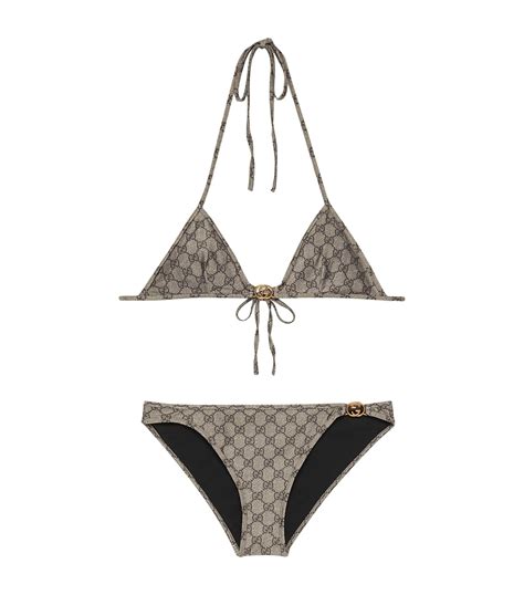 gucci bikini set chain|Gucci Swimwear and Beachwear for Women .